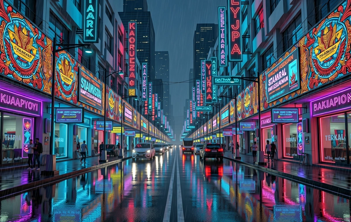 Nusantara Drift Urban Environment